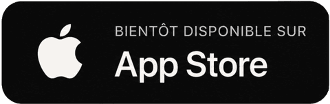 Bientôt disponible sur l'App Store
