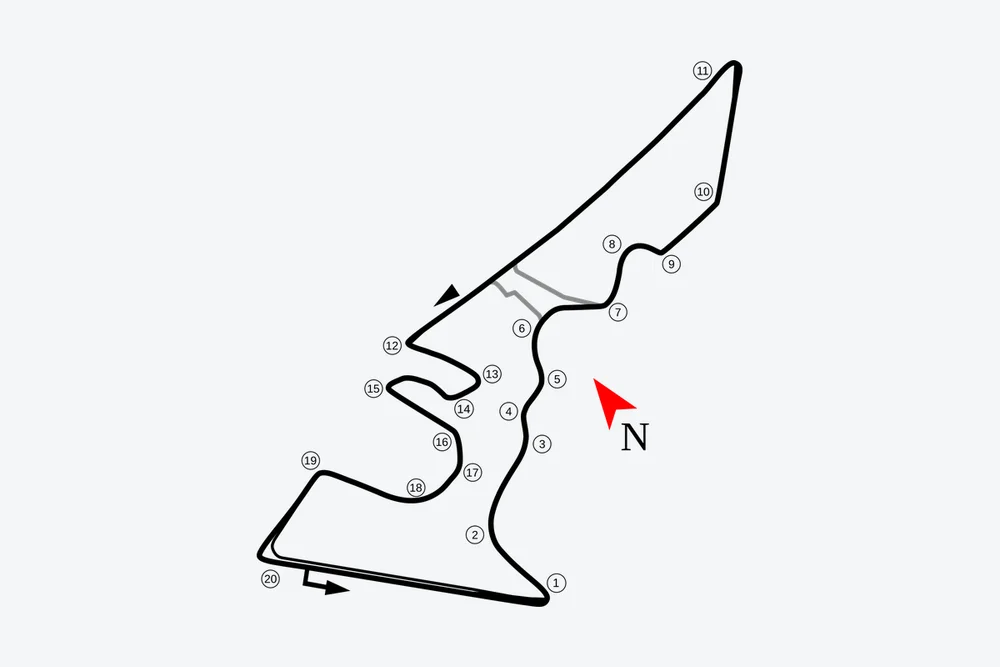 Tracé — Circuit of the Americas