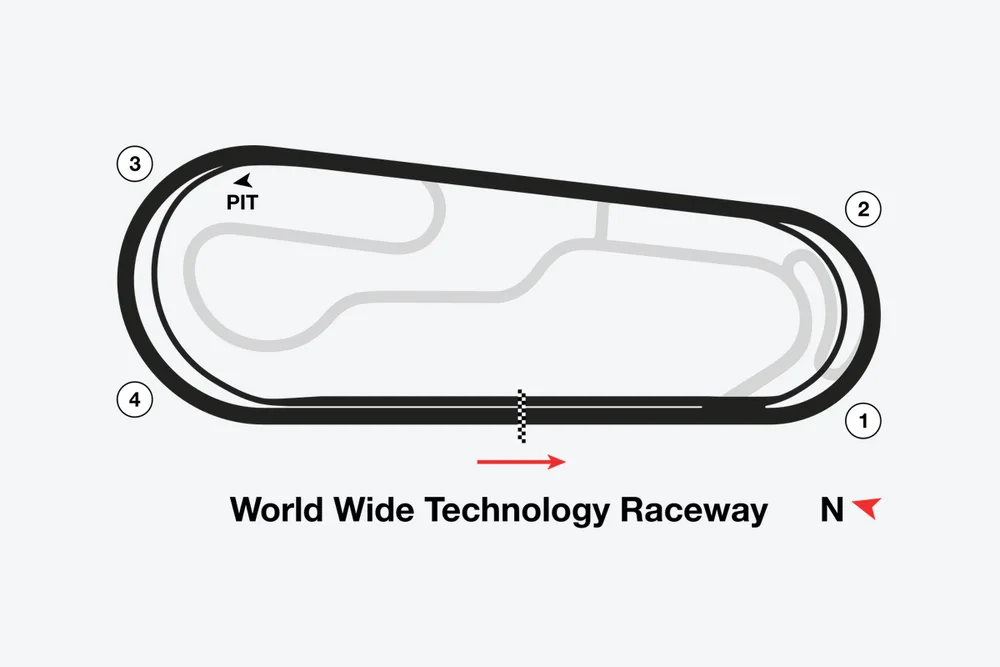Tracé — World Wide Technology Raceway
