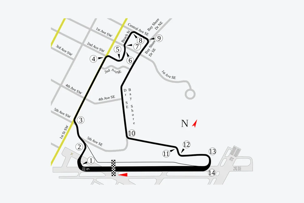 Tracé — Streets of St. Petersburg