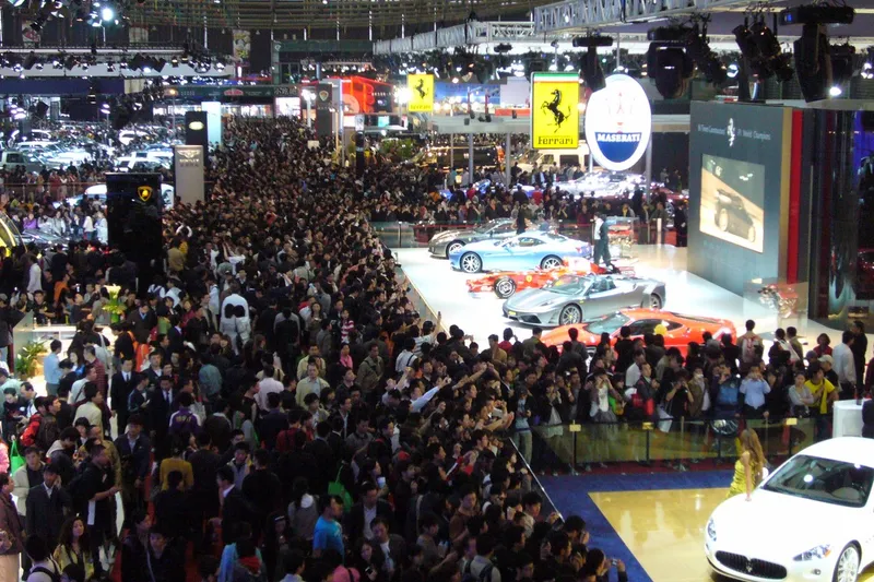 Illustration — Salon de l'auto de Shanghai