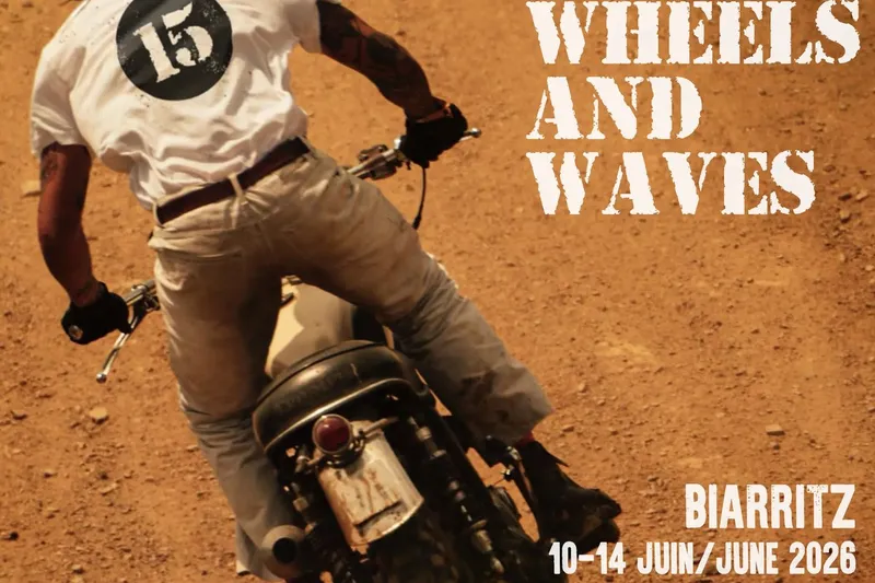 Illustration — Wheels and Waves