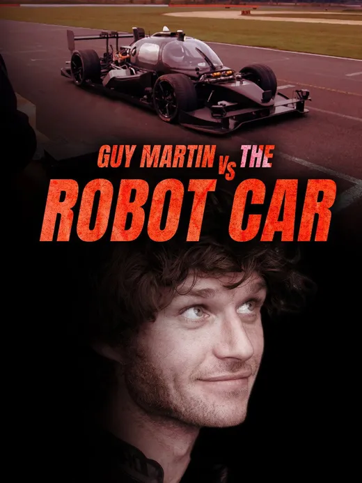 Affiche — Guy Martin Vs The Robot Car