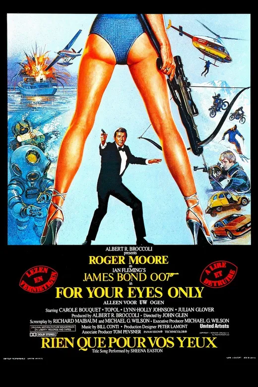 Affiche — Rien que pour vos yeux