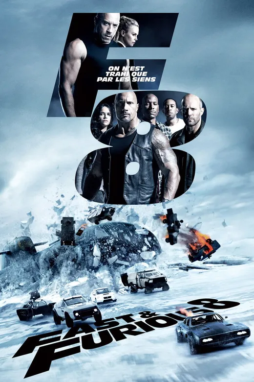 Affiche — Fast and Furious 8