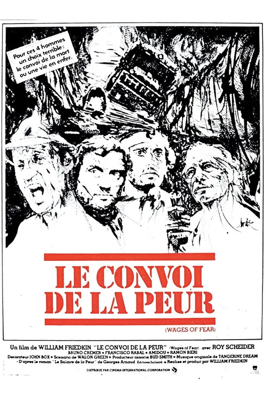 Affiche — Le Convoi de la peur