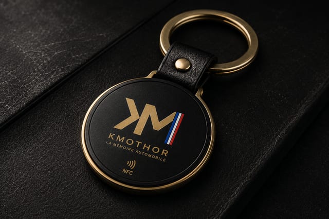 QR Code Kmothor — Porte-clé NFC